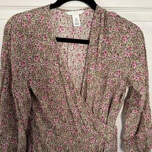 H&M long sleeve maxi dress.